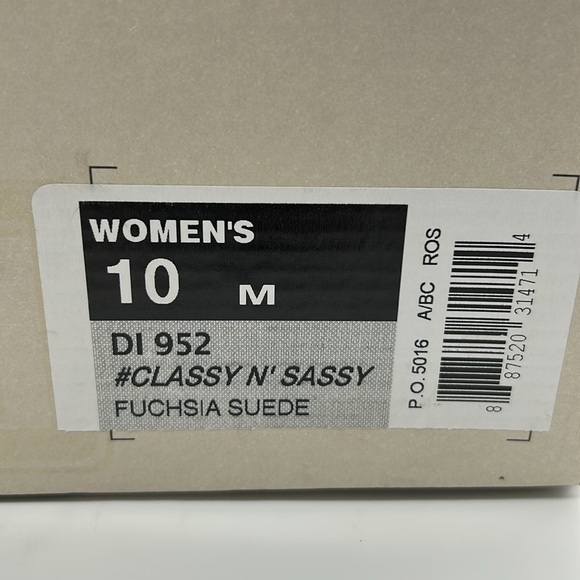 Dingo Fuchsia Suede Western Ankle Boots Size 10 New With Box - Picture 10 of 11